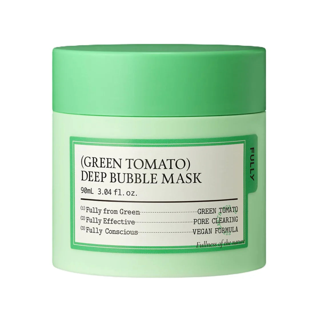 Green Tomato Deep Bubble Mask