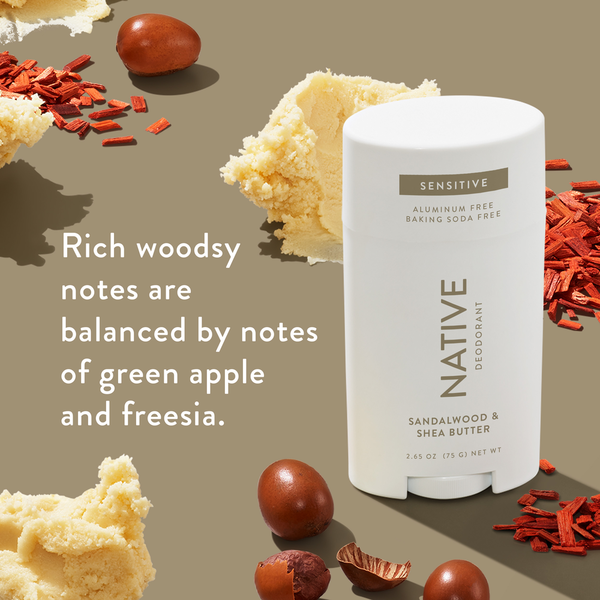 Sandalwood & Shea Butter Sensitive Deodorant - Desodorante Corporal