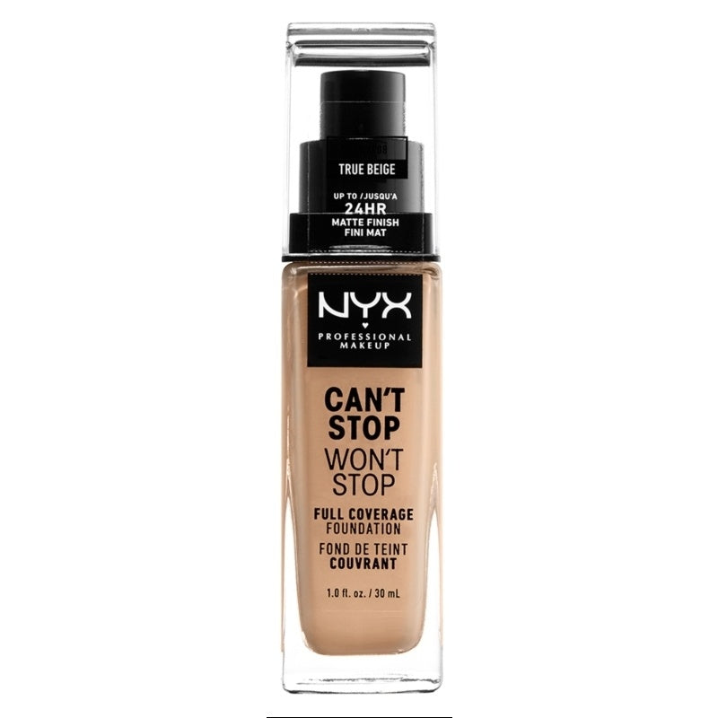 Can't Stop Won't Stop 24Hr Full Coverage Matte Finish Foundation