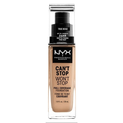 Can't Stop Won't Stop 24Hr Full Coverage Matte Finish Foundation