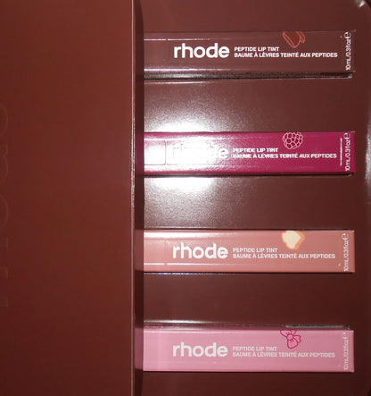 the scented peptide lip tint set