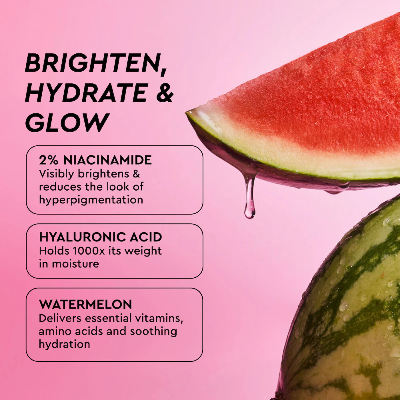 Watermelon Glow Niacinamide Dew Drops Serum | 15ml