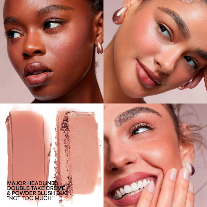 Major Headlines Double-Take Crème & Powder Blush Duo