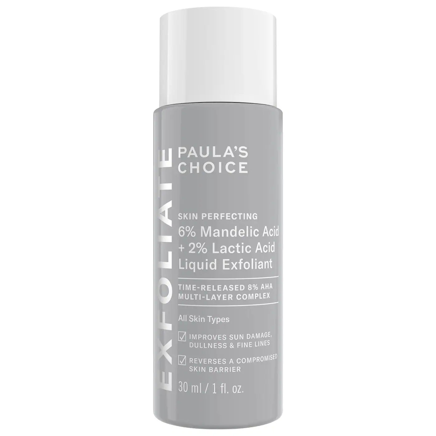 Mini Skin Perfecting 6% Mandelic Acid + 2% Lactic Acid Liquid Exfoliant