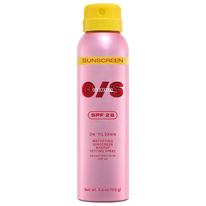 On 'Til Dawn Mattifying Sunscreen Makeup Setting Spray SPF 28