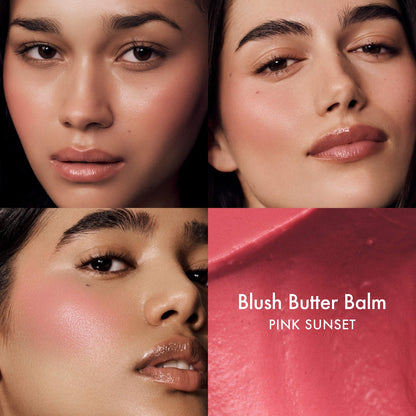 The Dewy Pink Set with mini Lip Butter Balm in Pink Sugar