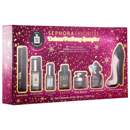 Holiday Deluxe Perfume Sampler Set w/ Redeemable Voucher