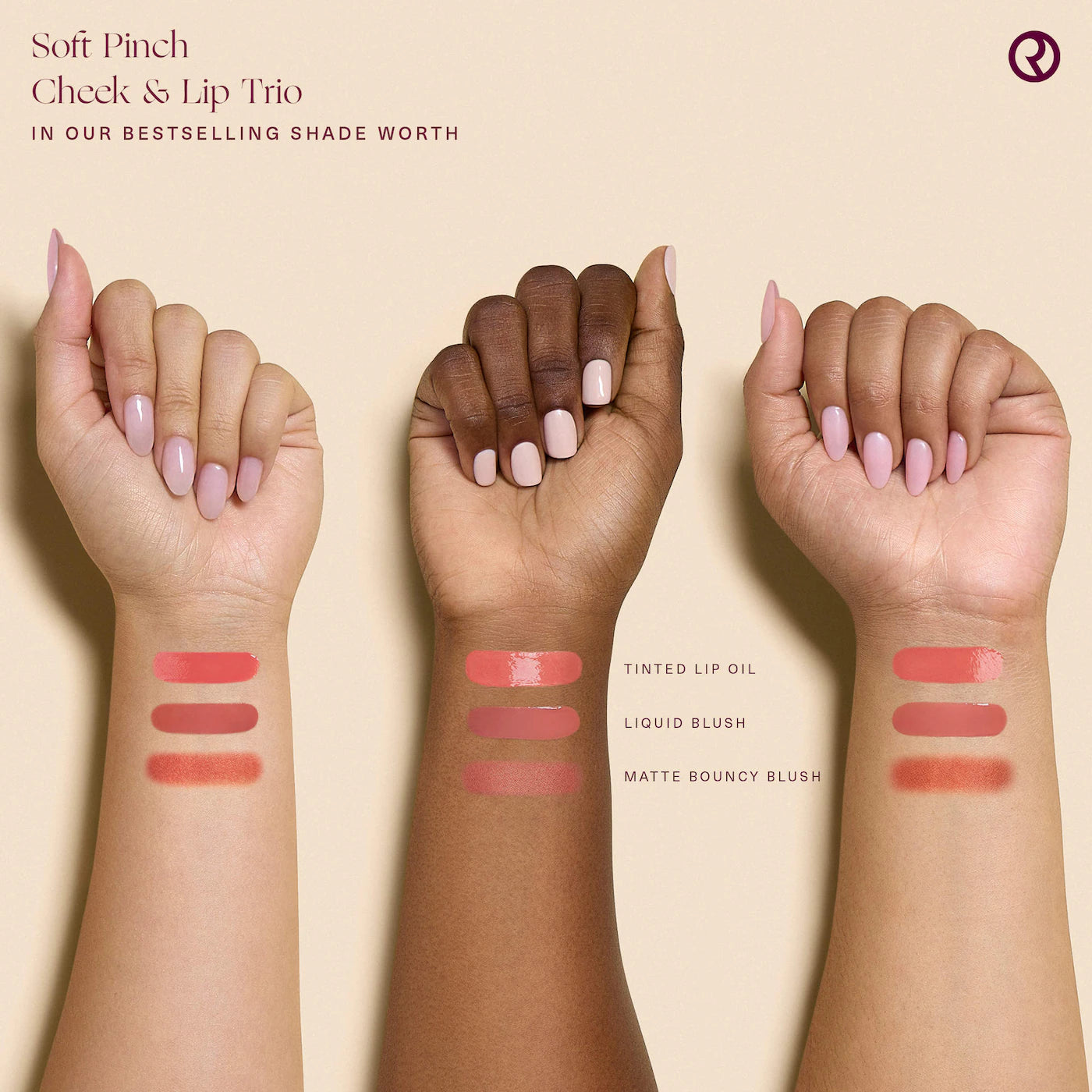 Soft Pinch Cheek & Lip Trio Makeup Gift Set