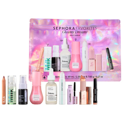 Gleamy Dreamy Makeup and Skincare Value Set